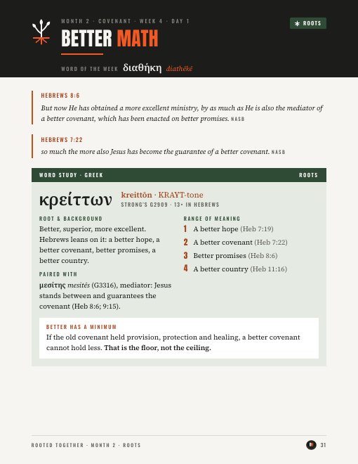 First page of Better